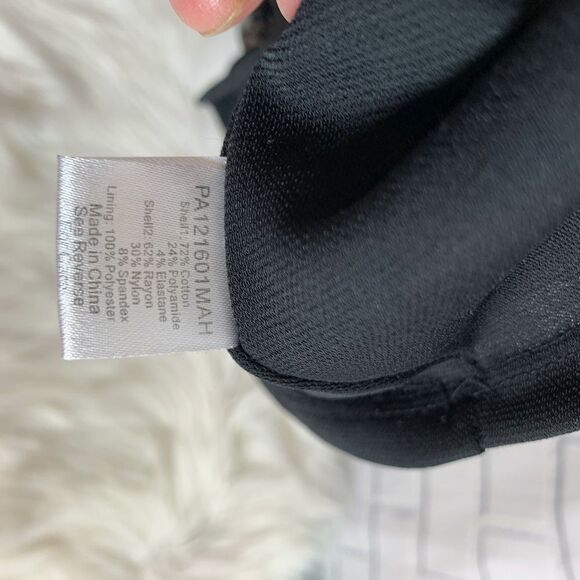 Parker Jagger Black/White Heather Knit Dress Sz S - Picture 5 of 6